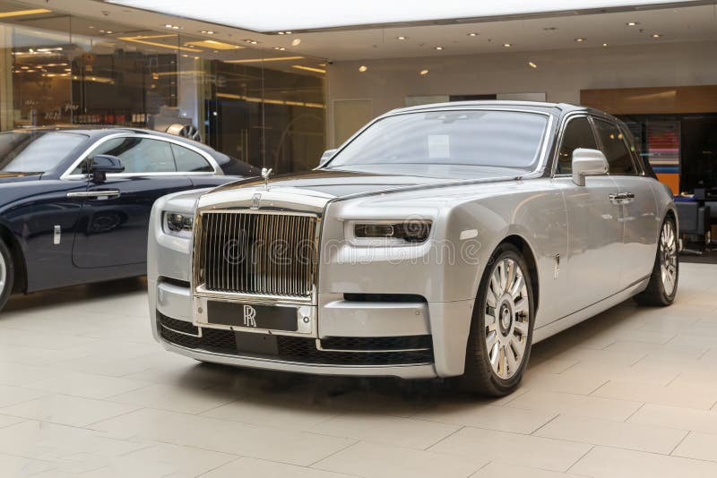 Bangkok, Thailand, January 5, 2020: Rolls Royce Executive Business ...