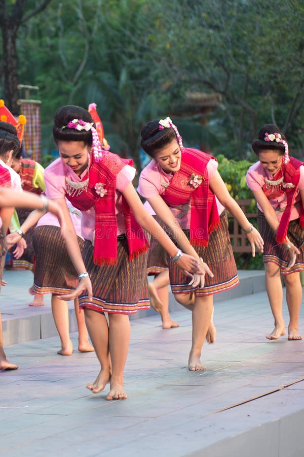 Dancer Is Northeastern Traditional Thai Dancing In ...
 Traditional Thai Dancing