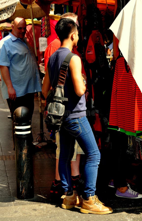 Bangkok, Thailand: Man in Skin-Tight Jeans Editorial Stock Image - Image of  road, silom: 28677204
