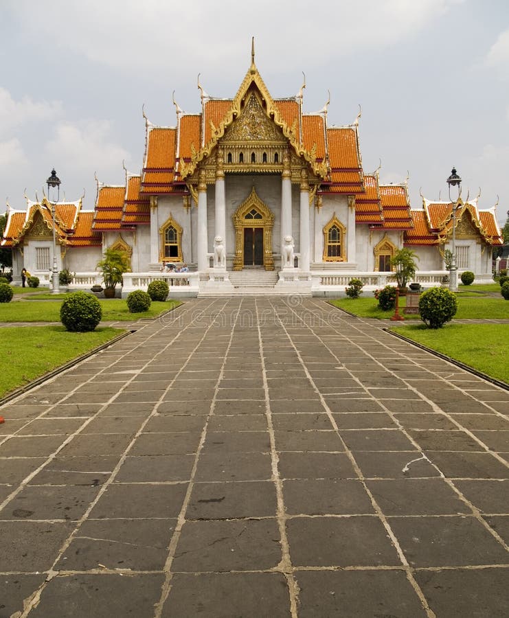 Bangkok Thailand Marble Temple