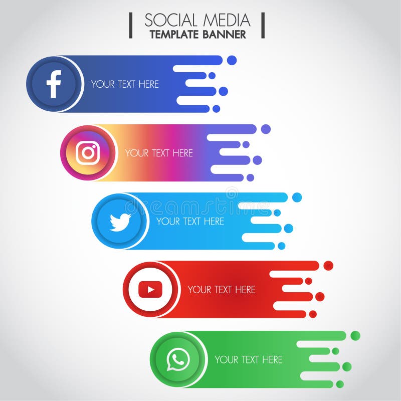 Bangkok, Thailand - May 7, 2019: Set of popular social media icons template banner on white background: Facebook, Youtube, Whatsapp, Twitter, Instagram for edit your text. Bangkok, Thailand - May 7, 2019: Set of popular social media icons template banner on white background: Facebook, Youtube, Whatsapp, Twitter, Instagram for edit your text.