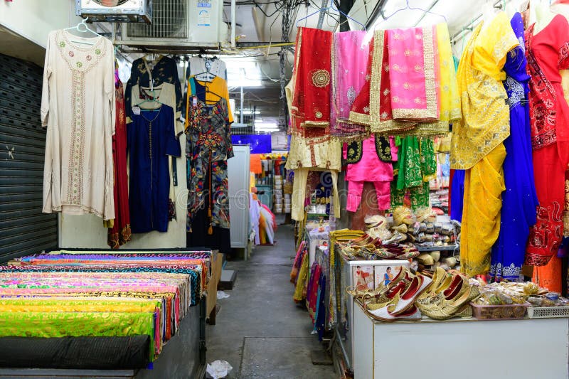 Bangkok, Thailand - May 12, 2020 : Traditional Indian Clothing for Sale ...