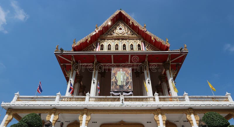Famous Temple Wat Chonprathan Rangsarit Editorial Stock Photo - Image
