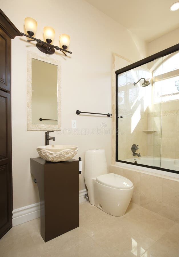 Casa de Banho Moderna imagens de stock royalty free