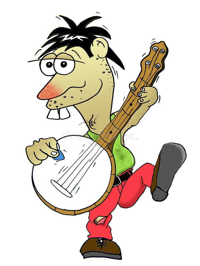 Banjo Player Royalty Free Stock Photos - Image: 13555358
