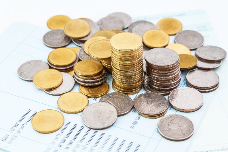 Bank account book stock photo. Image of balance, investing 33795506