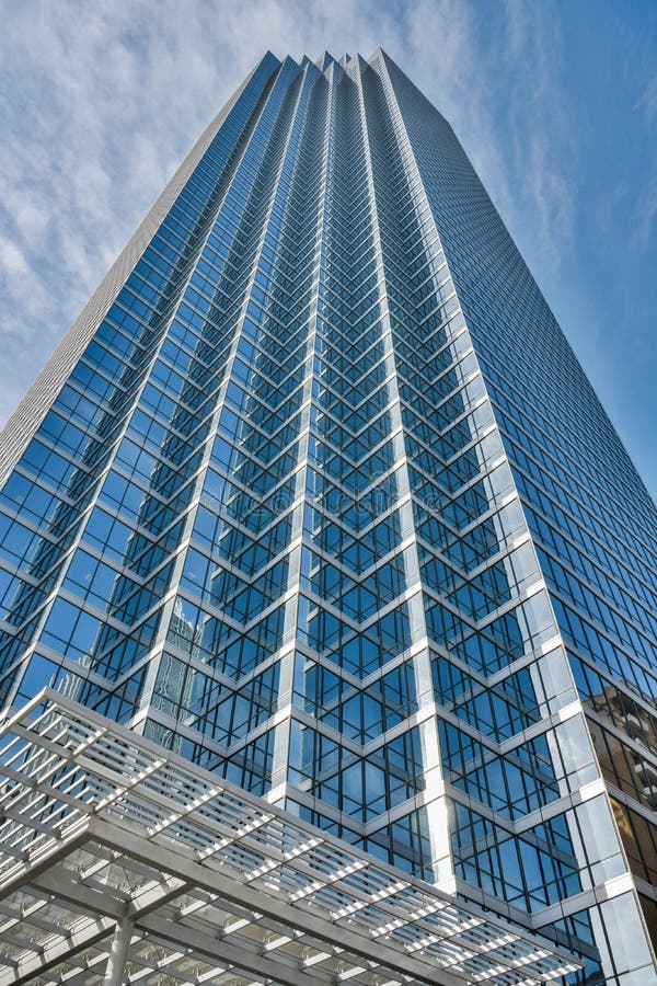 Bank of America el rascacielos de la plaza en Dallas, TX fotografía de archivo libre de regalías Bank of America el rascacielos de la plaza en Dallas, TX fotografía de archivo libre de regalías