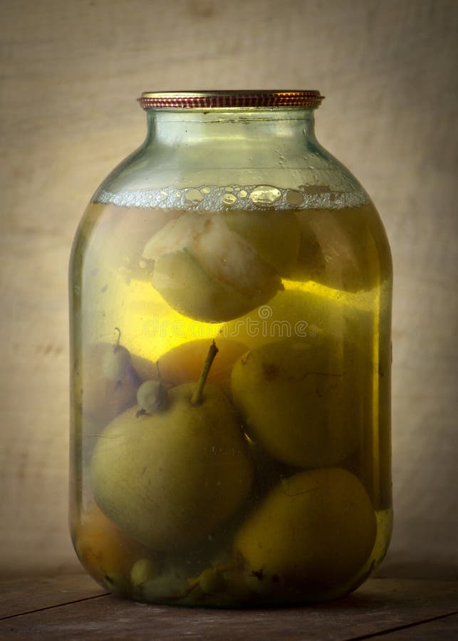 Bank of Canned Fruit Compote on the Shelf Stock Image Image of space, fruit 136039317