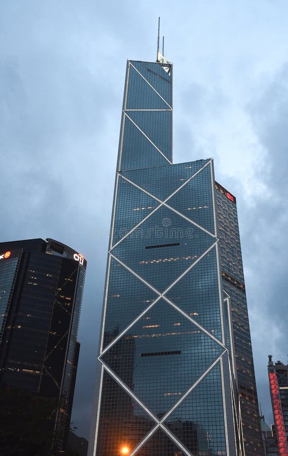 Bank Of China Tower In Hong Kong Editorial Photography Image Of