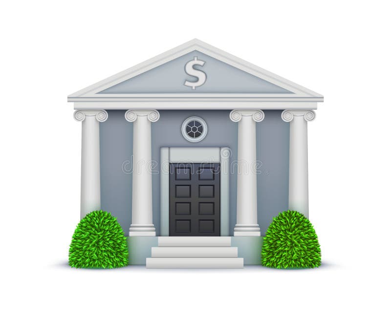 Bank icon vector illustration