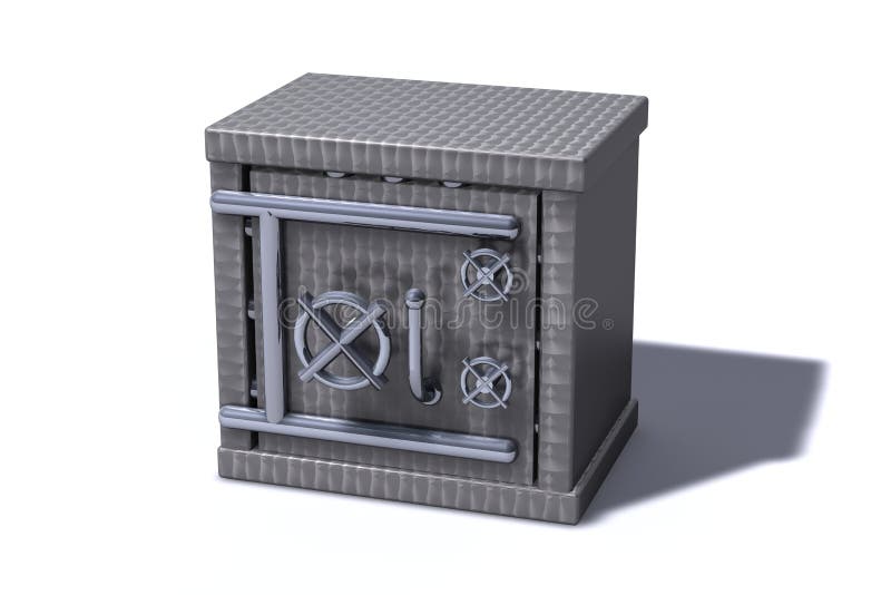 Bank safe vector illustration