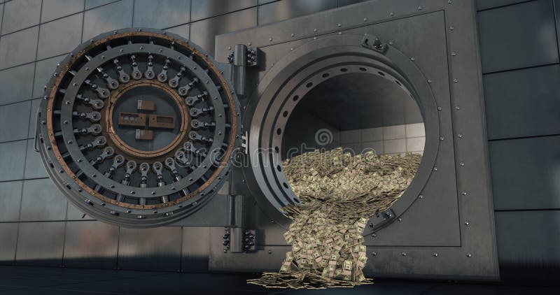 bank-vault-doors-open-d-piles-dollars-poured-out-render-181761302.jpg