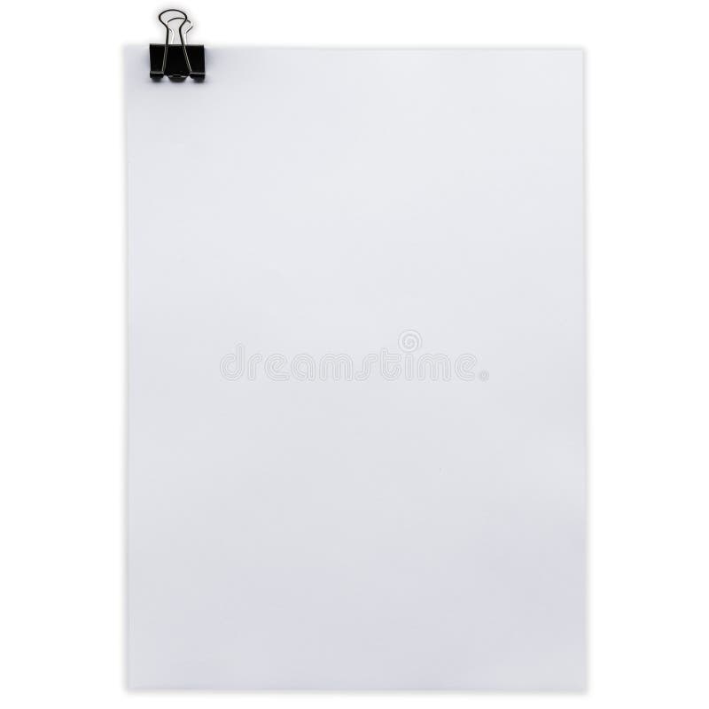 Bank White Paper On White Stock Photo Image 62242942