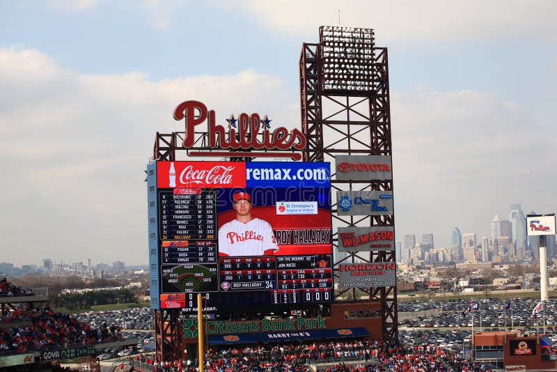 banka mieszkanów parkowi Philadelphia phillies obraz stock banka mieszkanów parkowi Philadelphia phillies obraz stock