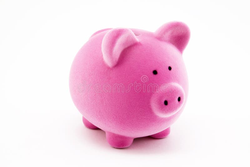 banka prosiątka menchie zdjęcia stock banka prosiątka menchie zdjęcia stock