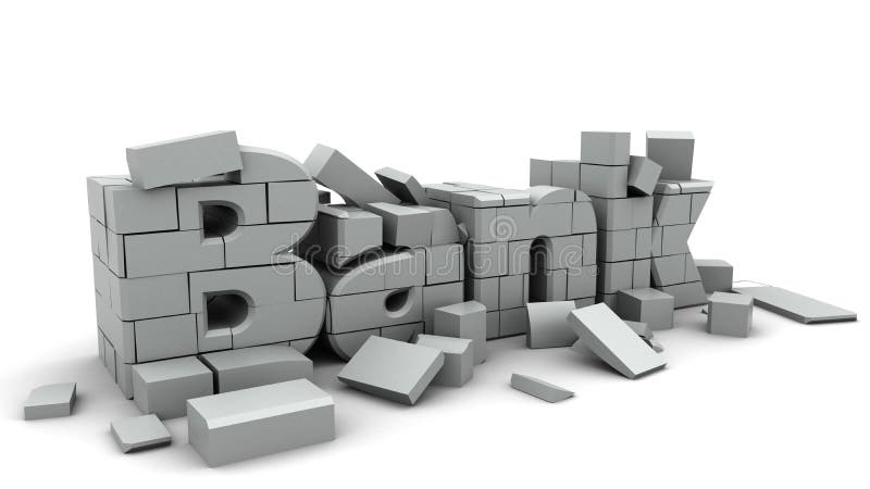 Bankinstorting vector illustratie