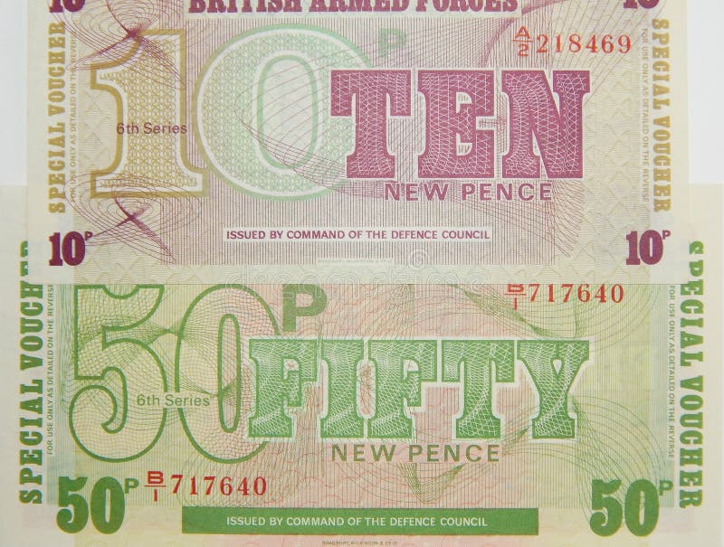 Banknoten-Briten-bewaffnete Kräfte lizenzfreies stockfoto Banknoten-Briten-bewaffnete Kräfte lizenzfreies stockfoto