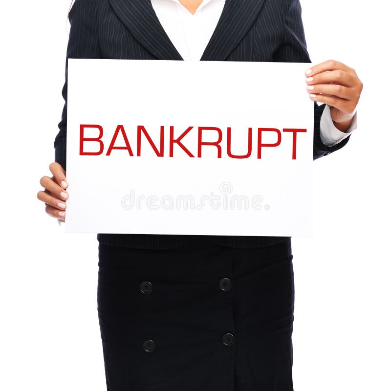 Bankrupt - out of business stock images Bankrupt - out of business stock images