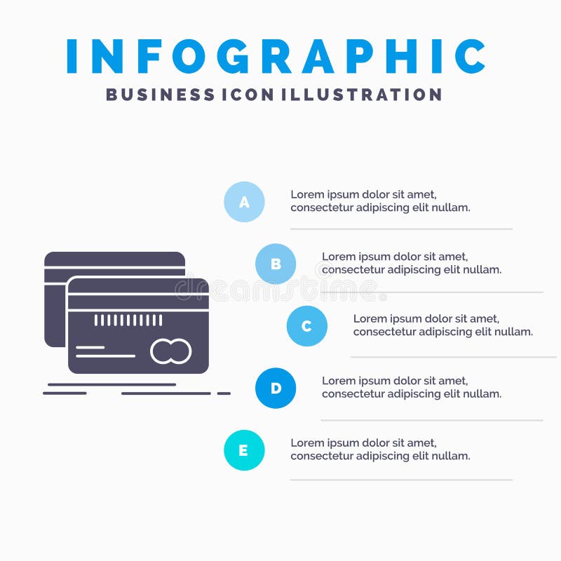 Bankwezen, kaart, krediet, debet, het Malplaatje van financiëninfographics voor Website en Presentatie GLyph Grijs pictogram met stock illustratie Bankwezen, kaart, krediet, debet, het Malplaatje van financiëninfographics voor Website en Presentatie GLyph Grijs pictogram met stock illustratie