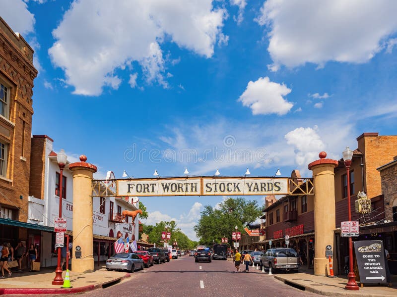 Fort Worth Stockyards At Night Texas Usa Stock Photo - Download Image Now - Fort  Worth, Texas, Fort Worth Stockyards - iStock