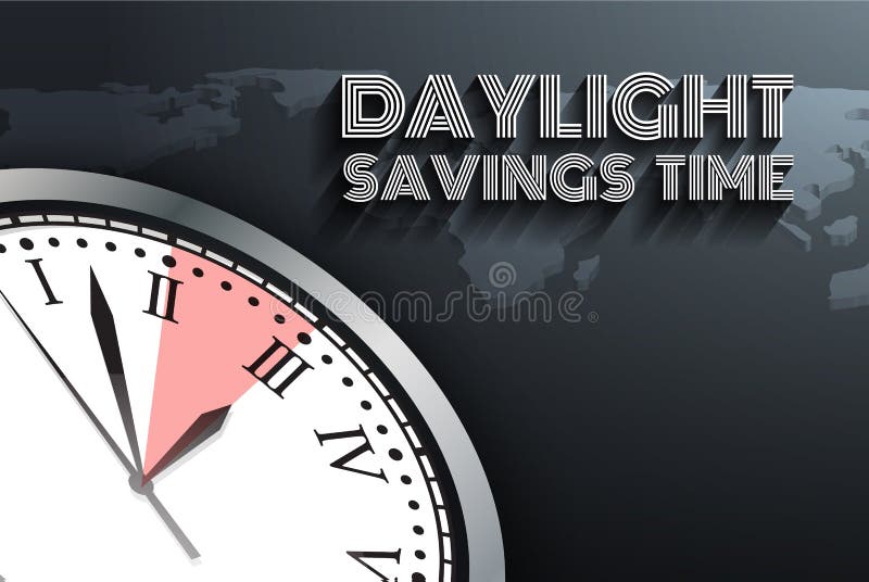 Banner for change your clocks message for Daylight Saving Time