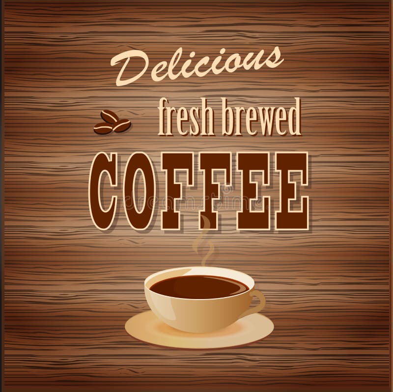 Download Banner for coffee stock vector. Illustration of placard - 57124018