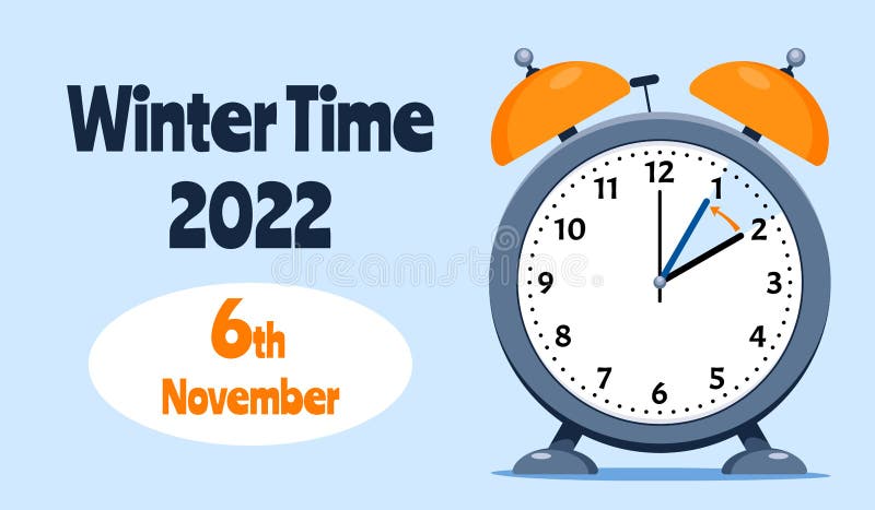 Premium Vector  Daylight saving time march 12 2023 concept clock