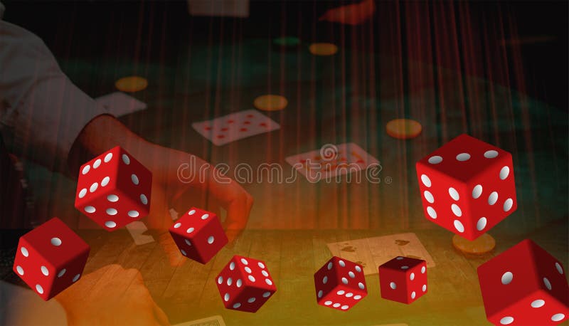 Jogos De Casino De Vegas Jogando Fundo Online Em Roxo Escuro. Cenário De  Faixa De Jogo Com Dados De Jogos Roletes De Espaço De Cóp Foto de Stock -  Imagem de render