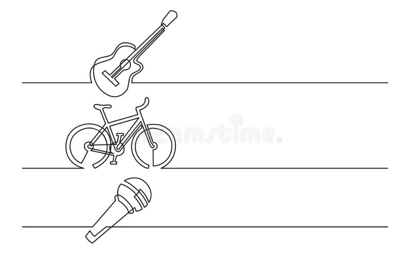 Featured image of post Bicycle Single Line Drawing Fiddling around with single line work