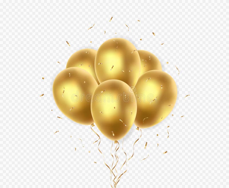 Gold Balloons Transparent Background Stock Illustrations – 1,851 Gold  Balloons Transparent Background Stock Illustrations, Vectors & Clipart -  Dreamstime