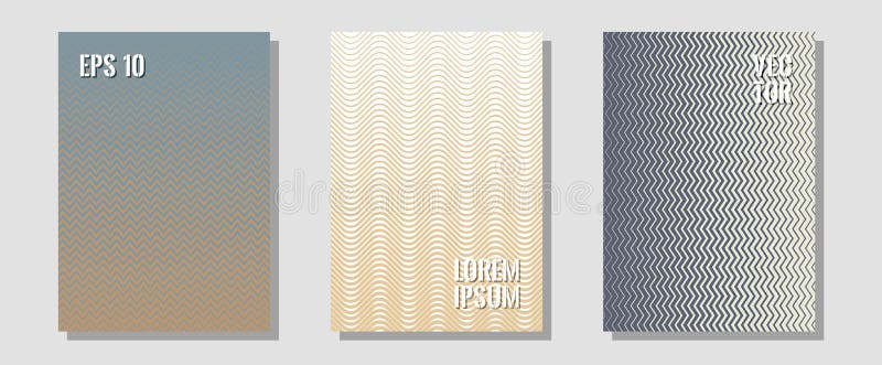 Banner graphics cool vector templates set stock illustration