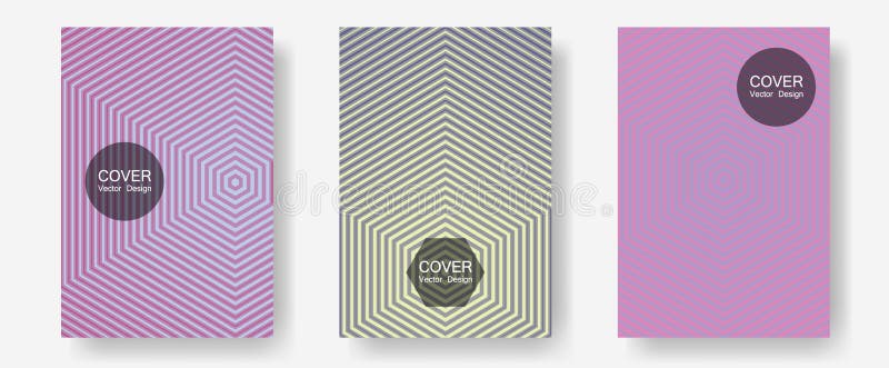 Banner graphics cool vector templates set royalty free illustration