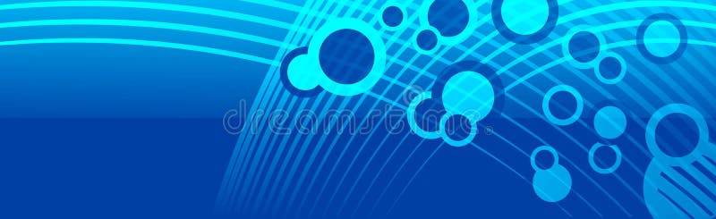 Download Banner Header Space Bubbles Cyan Blue Stock Illustration Illustration Of Burst Header 83840401