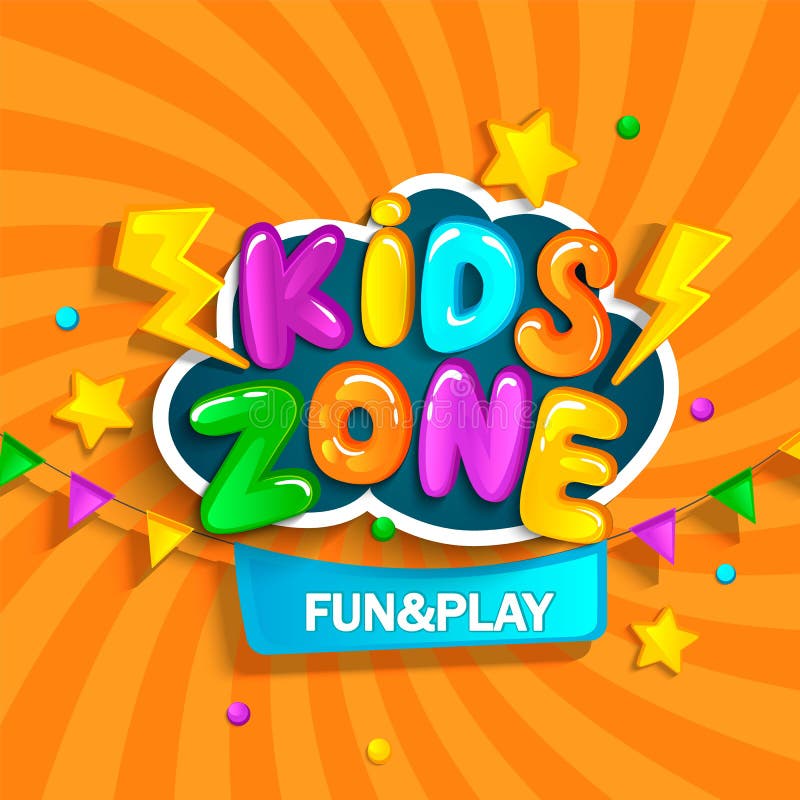 Banner for kids zone. stock vector. Illustration of leisure - 104418716 Banner for kids zone. stock vector. Illustration of leisure - 104418716