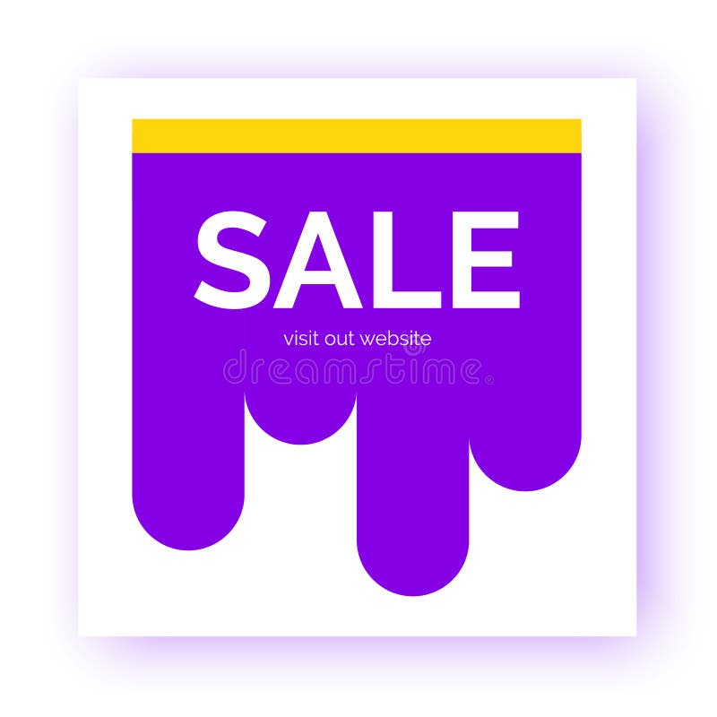 Banner, malplaatje voor sociale media postbevordering Geometrische vierkante achtergrond met purpere tekst ruimte, abstracte elem royalty-vrije illustratie Banner, malplaatje voor sociale media postbevordering Geometrische vierkante achtergrond met purpere tekst ruimte, abstracte elem royalty-vrije illustratie