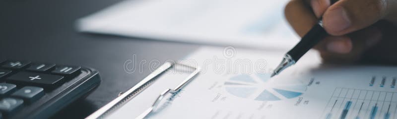 Banner shot of business growth invest money in stock market, financial banking expertise to income substantial stack of investment royalty free stock images
