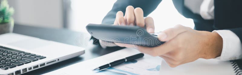 Banner shot of business growth invest money in stock market, financial banking expertise to income substantial stack of investment royalty free stock photos