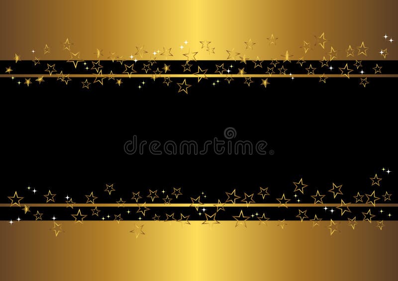 Banner with stars. vector.