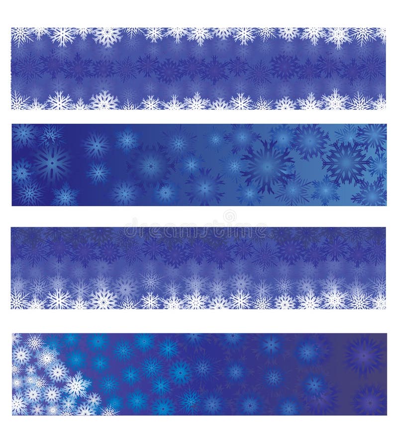 Banners 3 van Kerstmis royalty-vrije illustratie Banners 3 van Kerstmis royalty-vrije illustratie