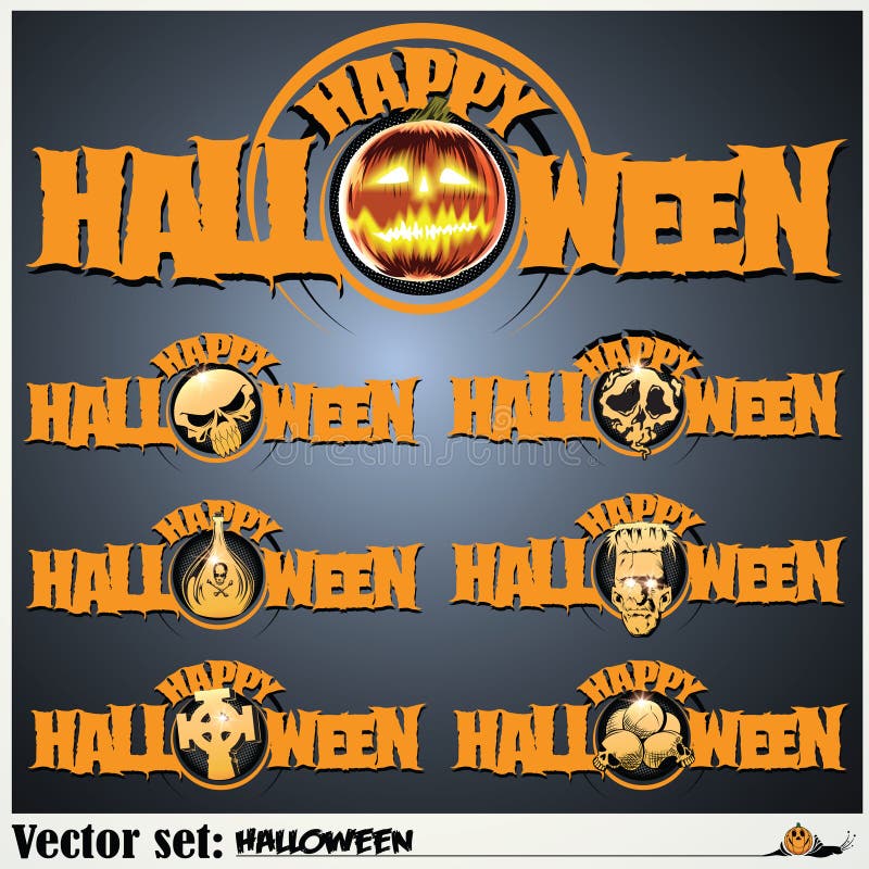 Banners to prepare for the holiday Halloween