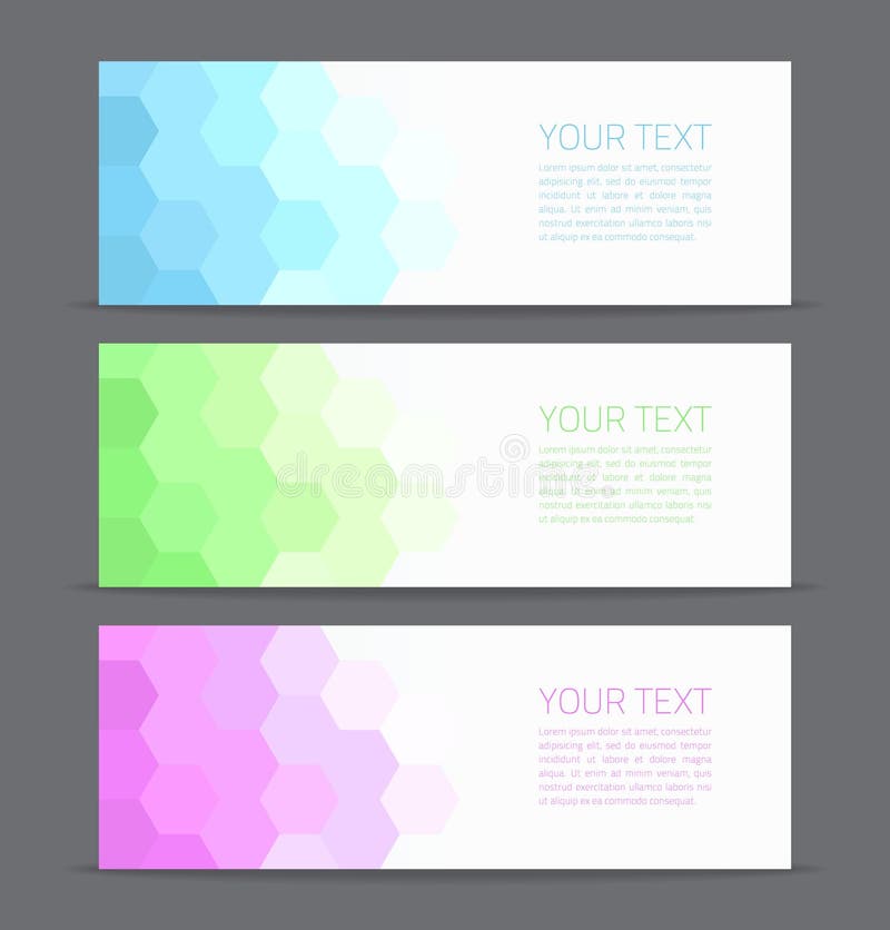 Banners voor bedrijfs modern ontwerp worden geplaatst dat als achtergrond stock illustratie Banners voor bedrijfs modern ontwerp worden geplaatst dat als achtergrond stock illustratie