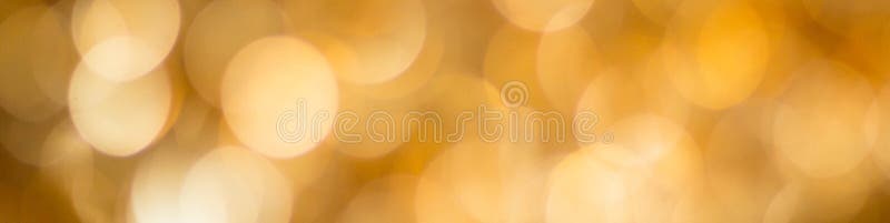 bannière d'arrière-plan abstrait or avec lumières délimitées de bokeh photographie stock libre de droits bannière d'arrière-plan abstrait or avec lumières délimitées de bokeh photographie stock libre de droits