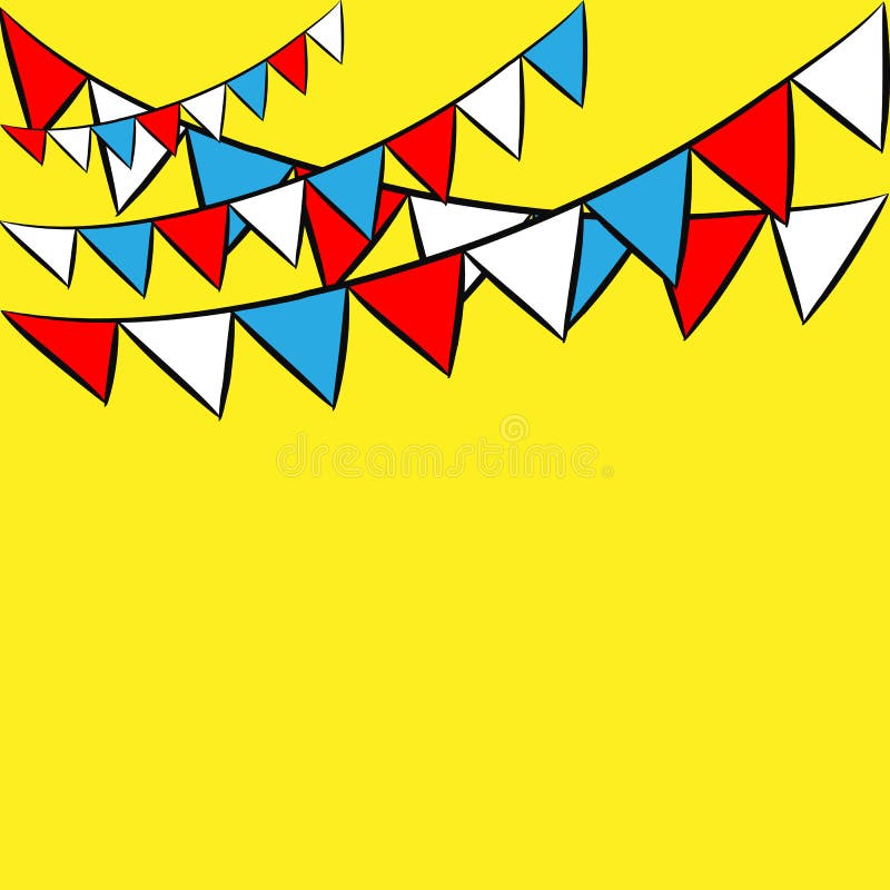 Bannière de fiesta, carte illustration de vecteur Bannière de fiesta, carte illustration de vecteur