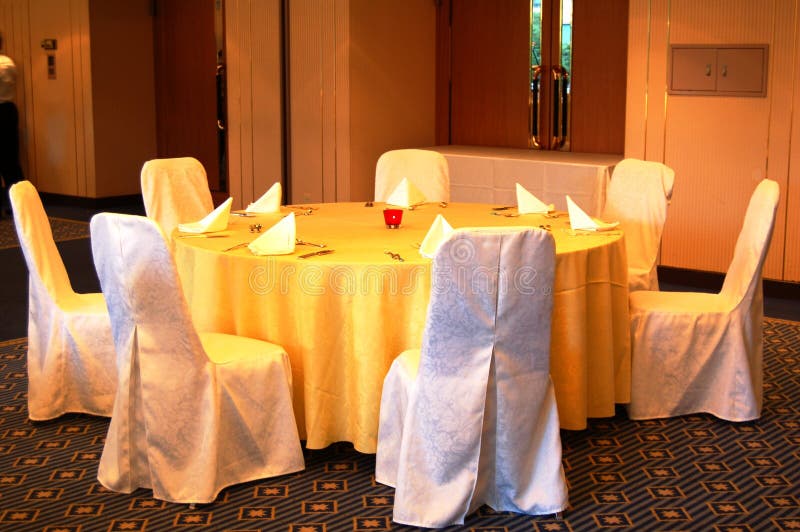 Banquet Table Setting