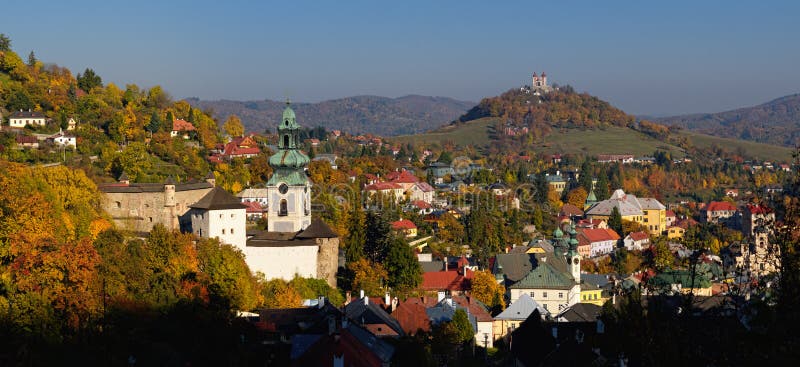 Banska Stiavnica in autumn