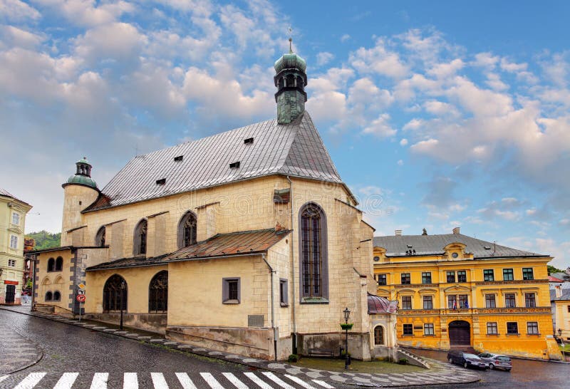 Banska Stiavnica, St. Katharine church, Slovakia