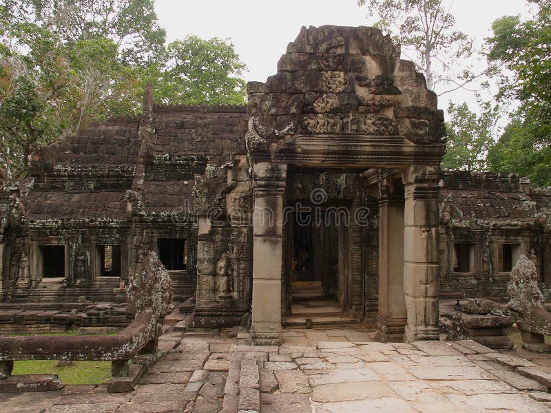 Scenic view of Banteay Kdei temple, Siem Reap, Cambodia. Scenic view of Banteay Kdei temple, Siem Reap, Cambodia