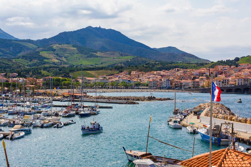 Banyuls-sur-Mer obrazy royalty free