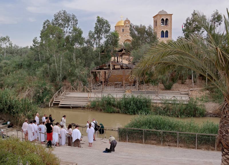 Baptism in the Jordan River Editorial Photo Image of ideas, bible