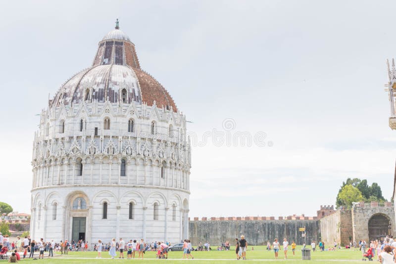 Baptist?re de Pise, Italie image libre de droits Baptist?re de Pise, Italie image libre de droits
